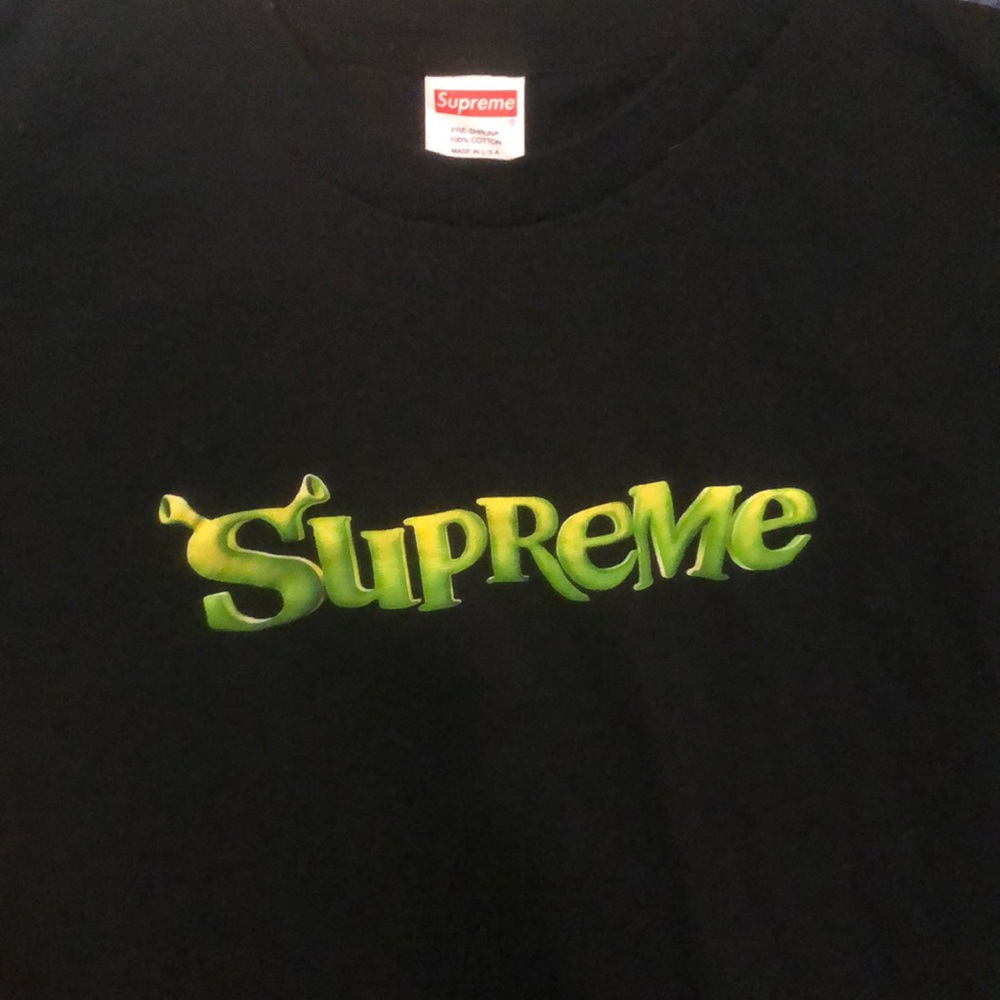 SUPREME shrek shirt